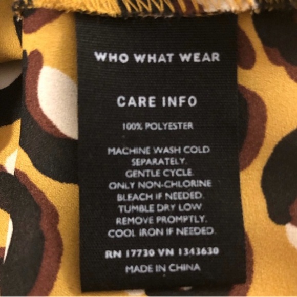 Leopard blouse short sleeve who what wear - Picture 5 of 6